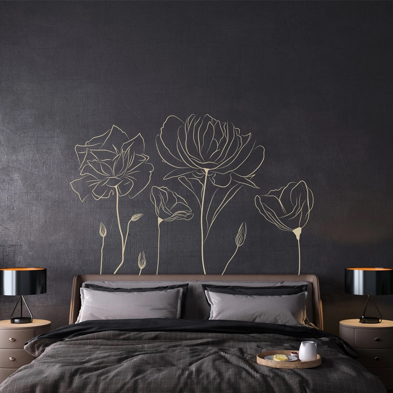 Anlage Mohn Blume Muster Wand  – Monstera Thai Constellation Bewertung und Preis