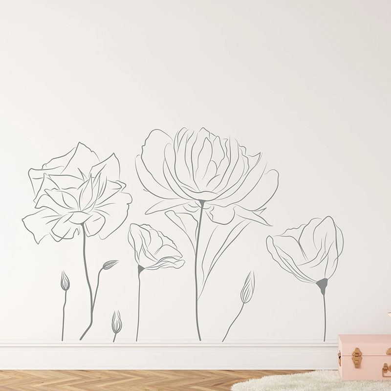 Anlage Mohn Blume Muster Wand  – Monstera Thai Constellation Bewertung und Preis