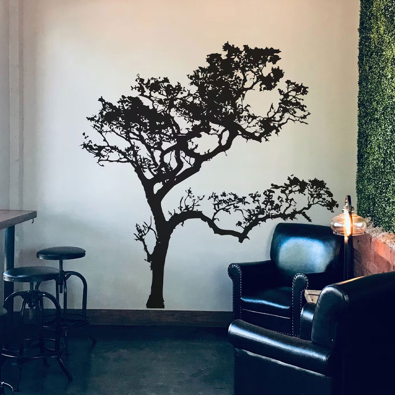 Großer Eichenbaum-Wandaufklebe – Monstera Thai Constellation Bewertung und Preis