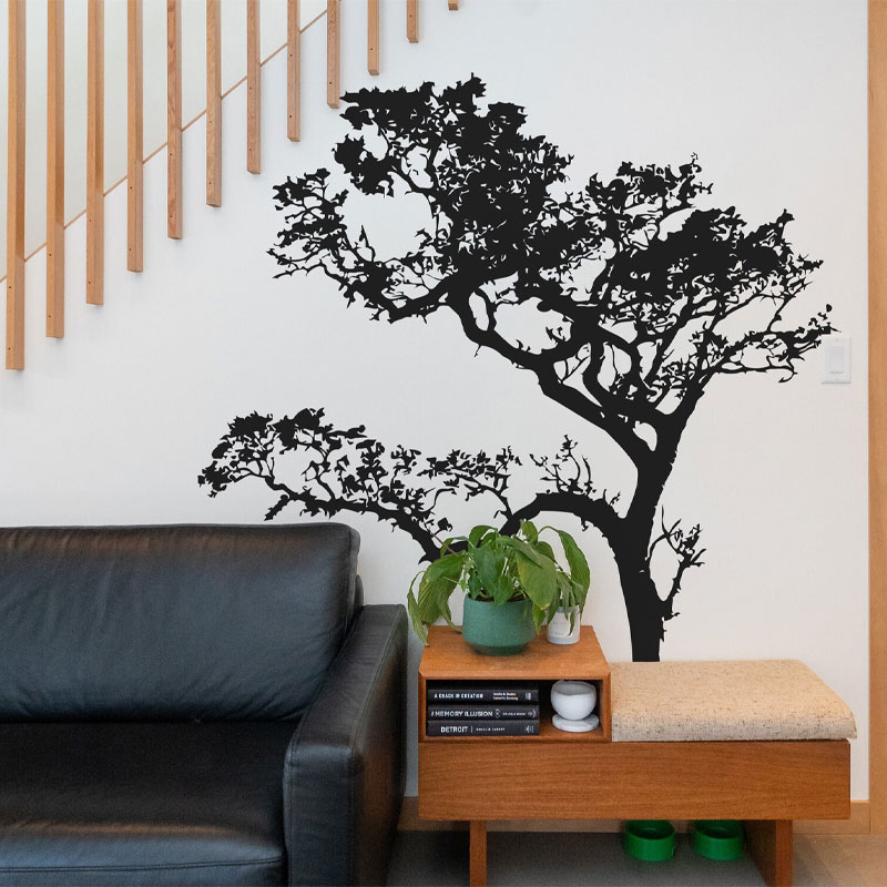 Großer Eichenbaum-Wandaufklebe – Monstera Thai Constellation Bewertung und Preis