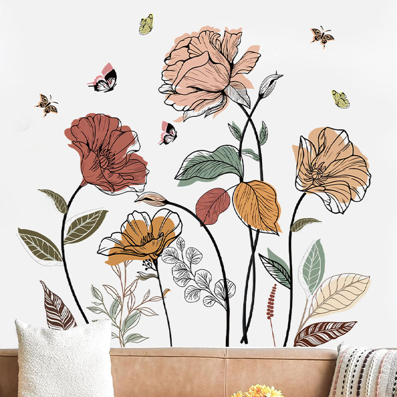 1 Set Böhmische Blumen-Wandauf – Monstera Thai Constellation Bewertung und Preis