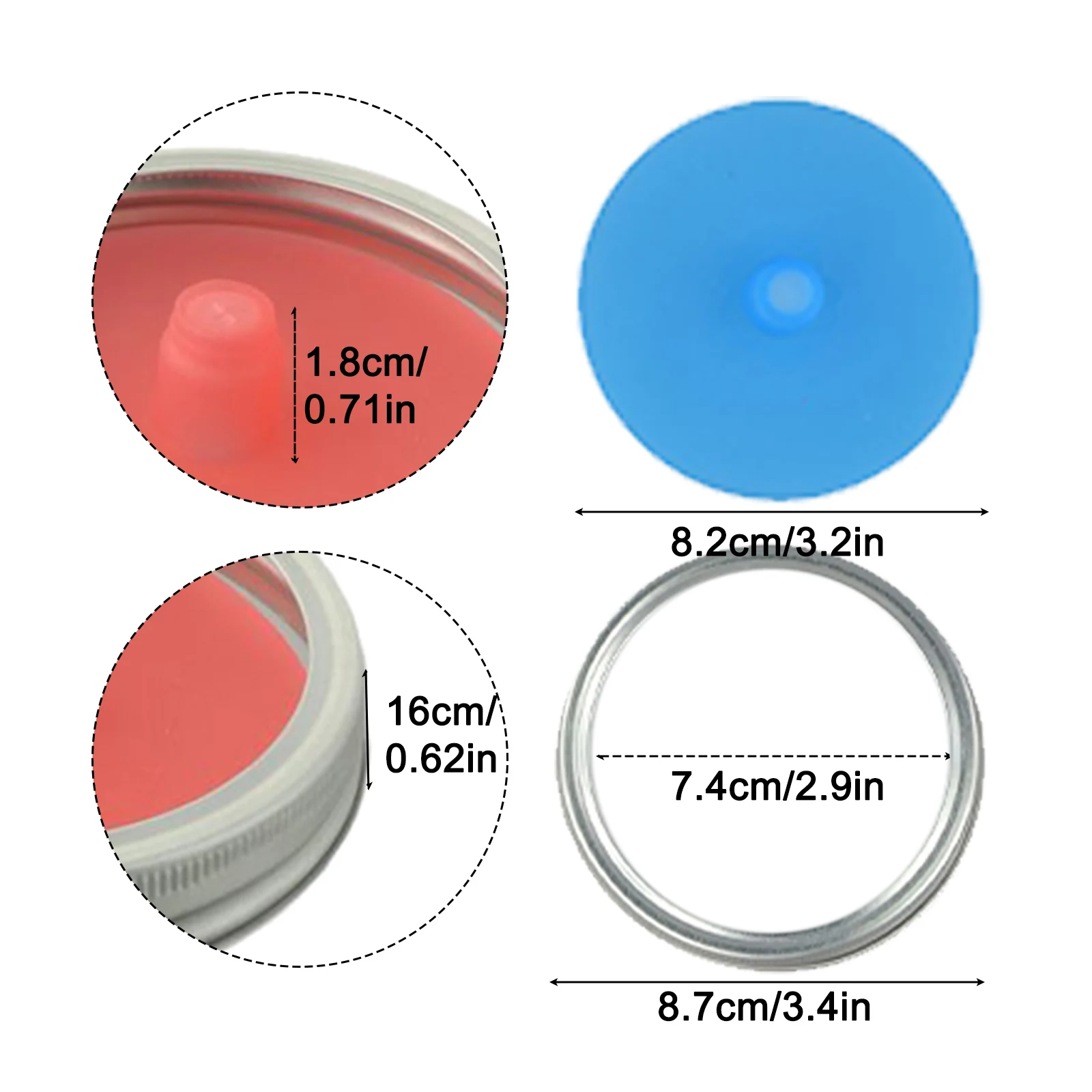 8,7 cm/3,4 Zoll Silikon-Fermen – Anthurium Crystallinum Bewertung und Preis
